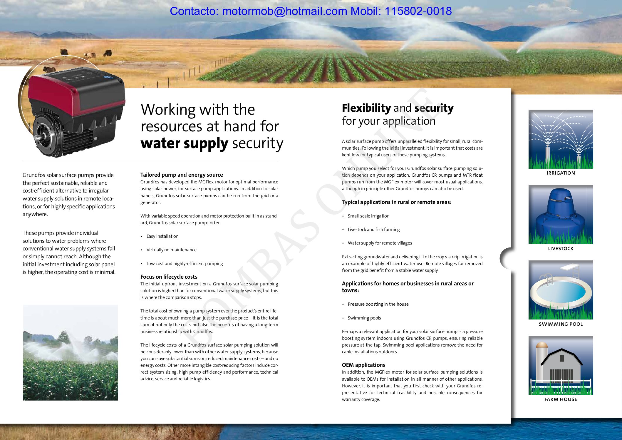 GRUNDFOS CRF 3-11 CENTRIFUGA VERTICAL 2.3 HP 220V 99201667 – PRECIO