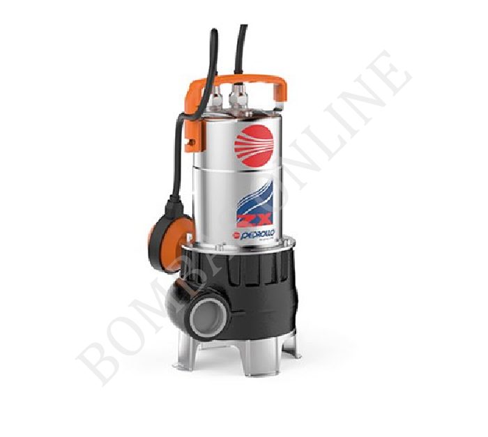 BOMBA DESAGOTE CLOACAL PEDROLLO ZXm 1A/40 – 0,8 HP MONOFASICA – PRECIO