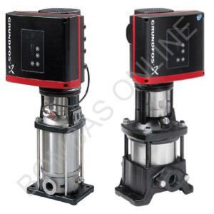 GRUNDFOS CRE 64-2-1 A-F-A-E-HQQE BOMBA MULTICELULAR VERTICAL EN LINEA DE ACERO INOXIDABLE CON VARIADOR DE VELOCIDAD 25 HP 380 V 96123995 – PRECIO