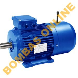 MOTOR ELECTRICO TRIFÁSICO CON FRENO MOTORARG MTB 90S-6 – 1 HP – 900 RPM – PAR DE FRENADO 20 Nm  – PRECIO